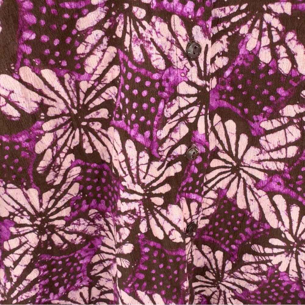Xirena Beau Mulberry Petal Cotton Button Up Top - Picture 4 of 7